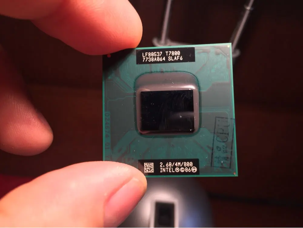 Процессор intel для ноутбука Core 2 Duo T7800 4M сокет 479 кэш/2 6 ГГц/800/двухъядерный процессор