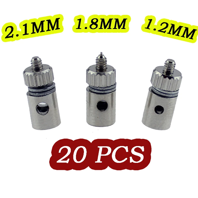 

20pcs/pack Adjustable Easy Pushrod Connector 1.2mm 1.8mm 2.1mm for rc airplane rc Quadcopter