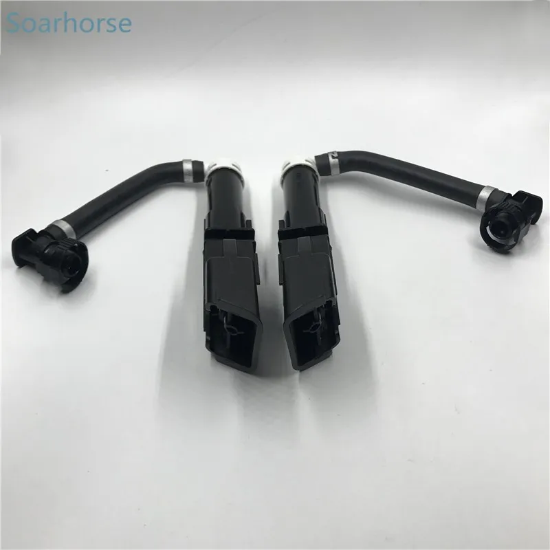 2 pcs washer nozzle Soarhorse для nissan Teana J31 передний бампер Омыватель фар Форсунка и крышка - Цвет: 2 pcs washer nozzle