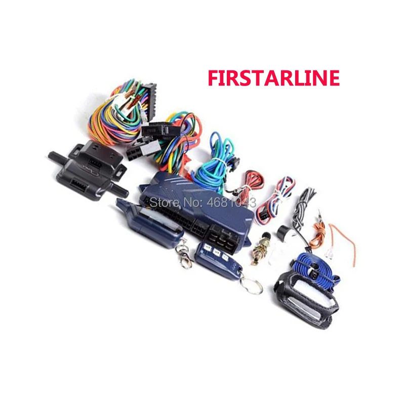 FIRSTARLINE русская B9 двухсторонняя Автомобильная сигнализация с пуском двигателя жк-пульт дистанционного управления брелок для Twage Starline B9