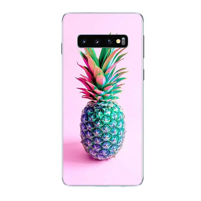Colorful Pineapple Soft Rubber Case For Samsung Galaxy S9 S8 A6 A8 J4 J6 Plus + J8 A7 A9 2018 S7 S6 Edge Note 9 8 Cover |