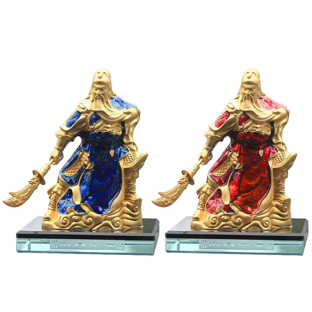 1 шт. статуя Гуань Гун настольное украшение для спальни офиса ресторана гостиной