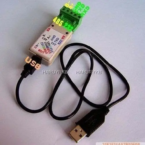 3in1 USB 232 485 к RS485 / RS232 до конвертер адаптер ж/Светодиодный индикатор для WIN7 XP Linux