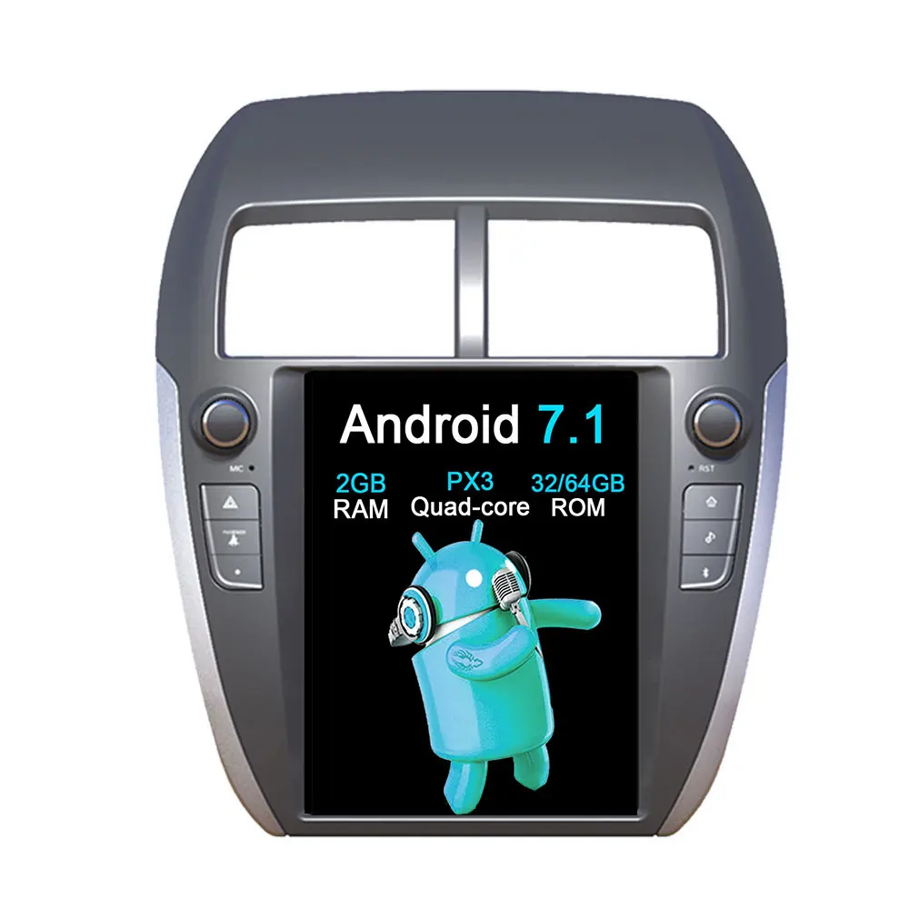Автомобильный радиоприемник Aotsr Android 7 1 без DVD-плеера GPS-навигации для MITSUBISHI ASX RVR