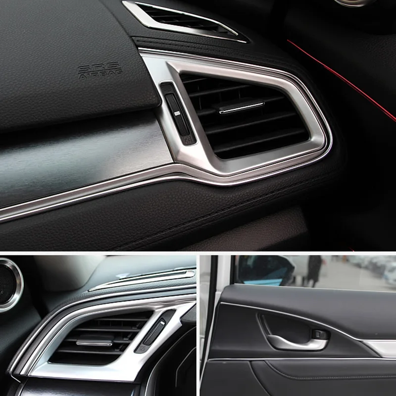 5M Car Styling Interior Mouldings Trim 3D Line Strips Dashboard Door Edge Sport Gap Auto Stickers Decoration Accessories | Автомобили и
