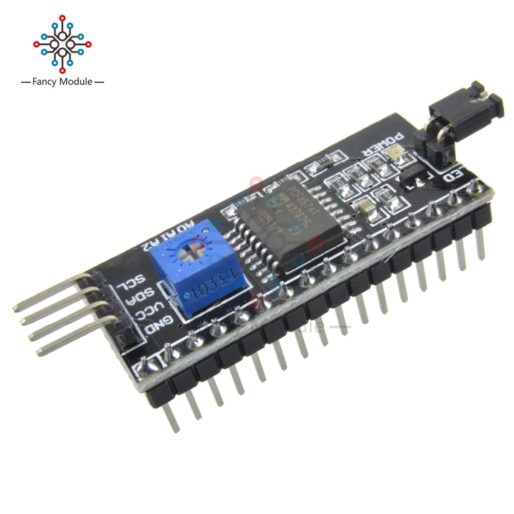 NEW IIC/I2C/TWI/SPI Serial Interface Board Module Port 5V LCD Adapter Converter Compatible For LCD1602 2004 | Инструменты