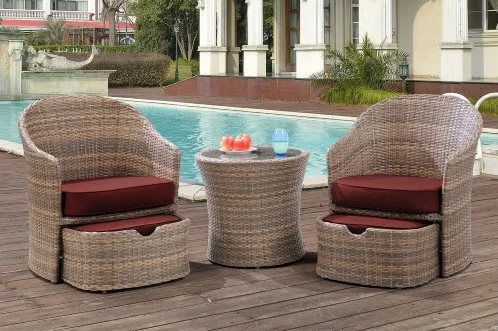 Прямая продажа с фабрики садовая мебель диван гостиная 5 шт. плетеный набор для