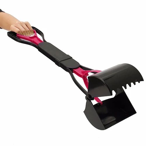 Длинная ручка собака Pooper scooper Пластик Pet отходов чистый Пикап инструмент выбор