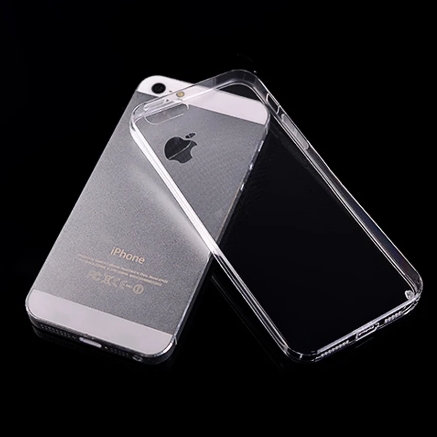 Оригинал Sundatom Ультра Тонкий Мягкий Гель ТПУ Прозрачный Чехол Для iPhone 5 5S SE