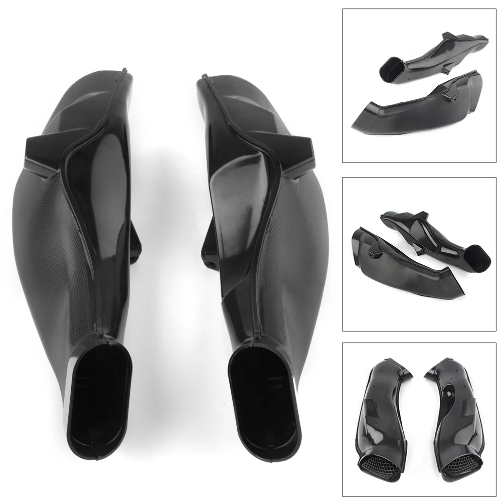 K3 GSXR 1000 Motorcycle Black Ram Air Intake Tube Duct Cover Fairing Accessories for SUZUKI GSXR1000 2003 2004