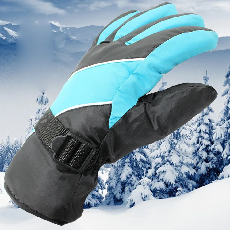 VISNXGI зима лайкра Водонепроницаемый многоцветный Guantes для мужчин Esquiar перчатки тепловой ветрозащитный согреться Esquiar Ciclismo Guantes Moto
