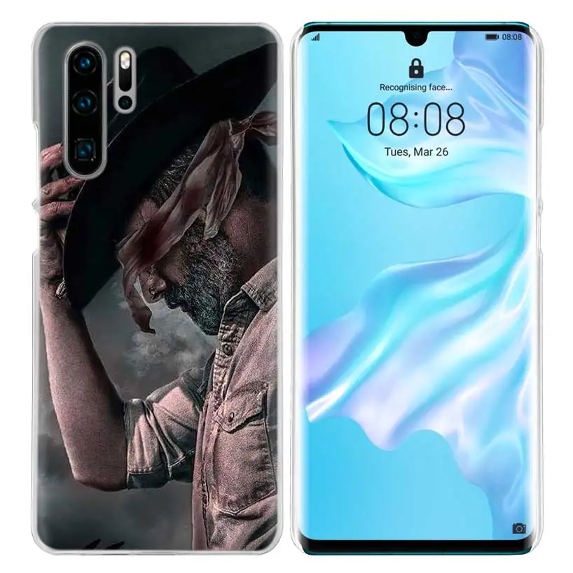 02 Чехол Negan Walking Dead для huawei P20 P Smart Z Plus Nova 5 5i P30 P10 P9 P8 mate 10 20 lite Pro жесткий чехол для телефона из поликарбоната - Цвет: 02