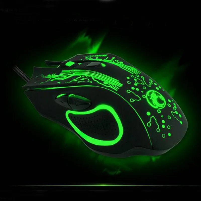 Новинка 2016 iMICE ESTONE X9 5000DPI светодиодный Оптический 6D USB Проводная игровая мышь для