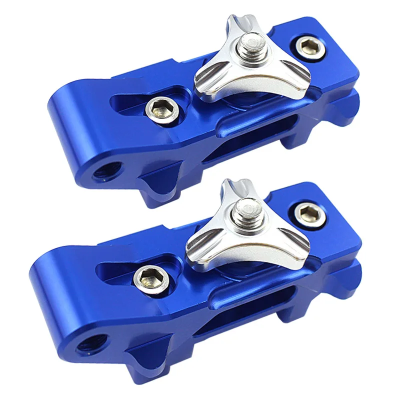 Мотоцикл CNC Алюминиевый задний мост шпинделя цепь регулировочные блоки 2 шт для