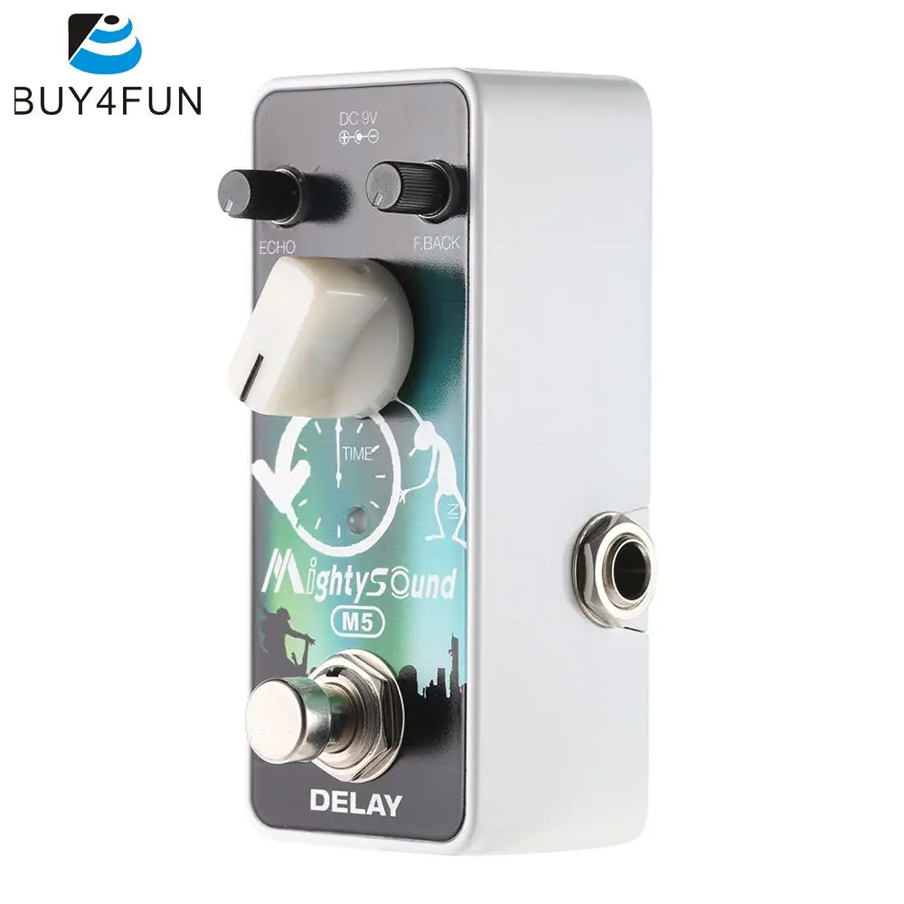 Mighty Sound M5 Мини педаль эффектов для электрогитары True Bypass|true bypass|mighty sound m5mighty |