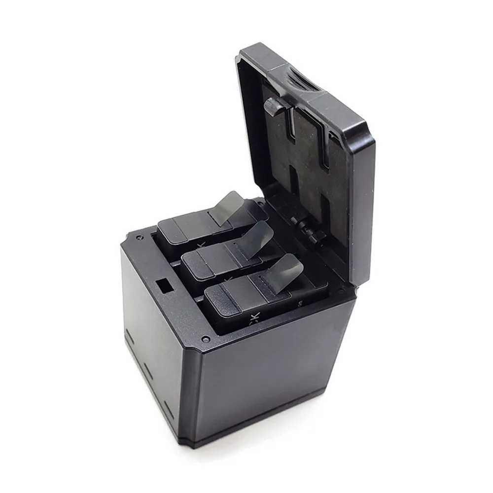 TUYU для GoPro Hero 7 Black Hero 6 5 Cam 3-ходовое зарядное устройство и 3 комплект аккумуляторов для хранения зарядки с заменяемой батареей