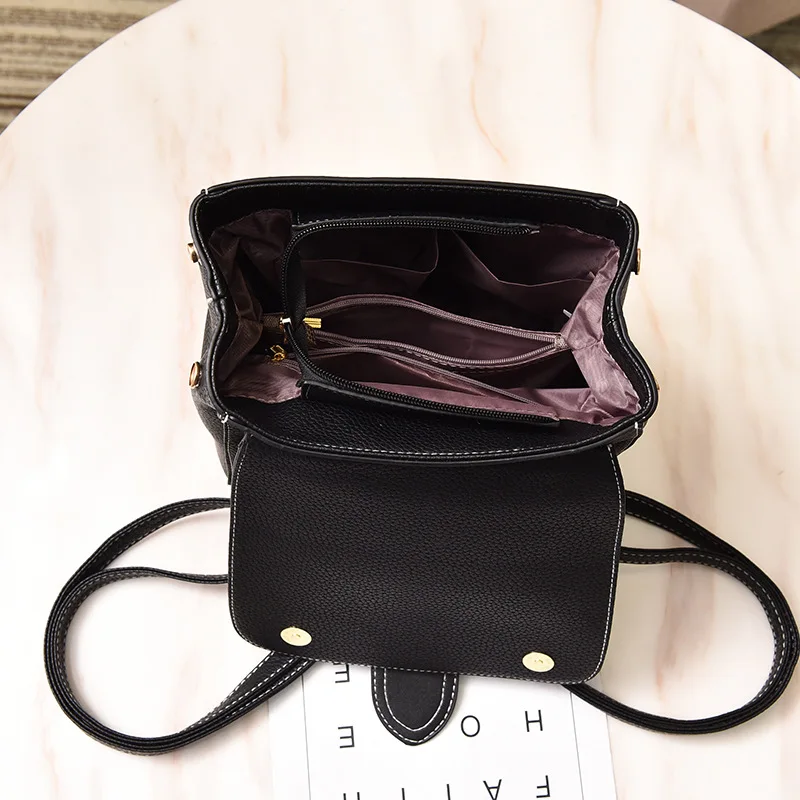 Горячая Распродажа Для женщин Рюкзак молодежный кожа высокого качества Модные