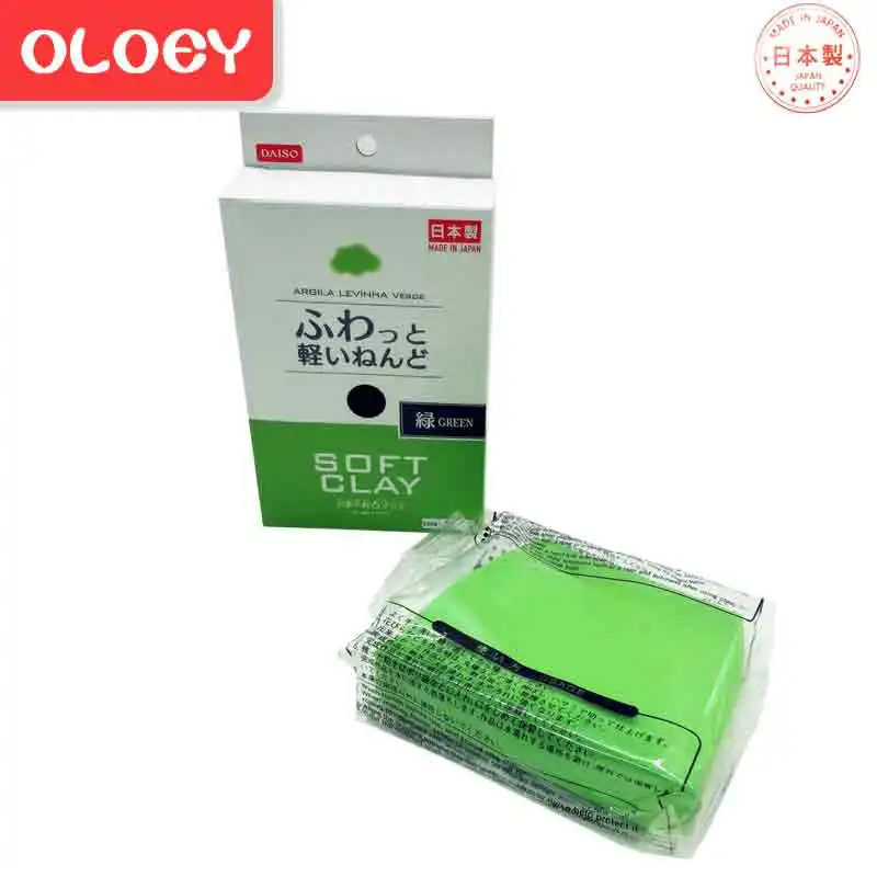 Daiso Япония мягкая глина легкая моделирующая воздушно сухая Сверхлегкая детская