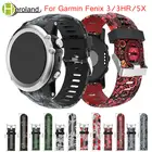 Для Garmin Fenix 3 сменный ремешок для часов шириной 26 мм ремешок для уличных спортивных силиконовых часов для Garmin Fenix3 HR Fenix 5X