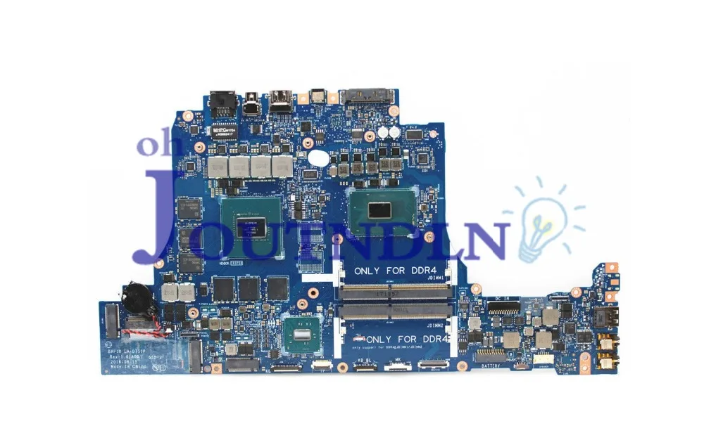 Материнская плата JOUTNDLN для ноутбука Dell Alienware 15 R3 17 R4 стандартная 0 nxk67 BAP10 с ЦПУ и
