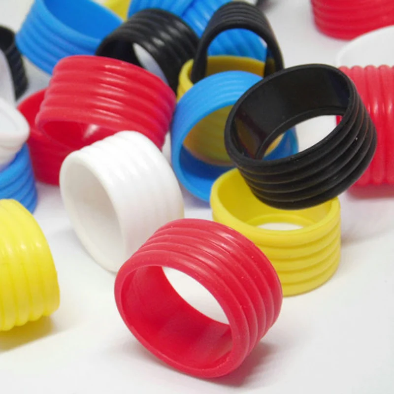 Новинка 6 шт. ракетка ручка кольцо для тенниса бадминтона фиксации накладки