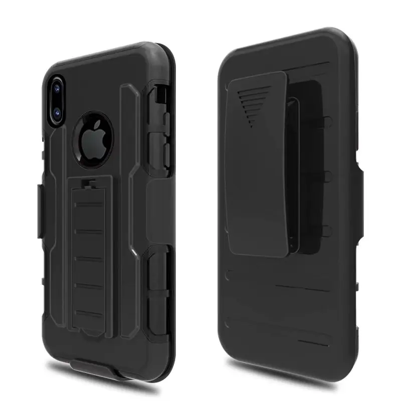 Будущее воин Телефон чехол для iPhone8 с держателем 2in1 Чехол Apple 8 плюс iphonex задняя