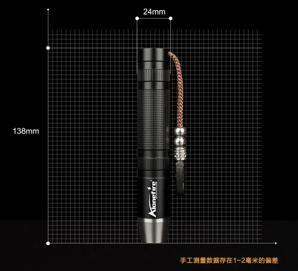 AloneFire SV310 5 Вт CREE светодиодный Белый Желтый и УФ 365nm вспышка светильник драгоценный камень Янтарный нефрит черный светильник светодиодный фонарь