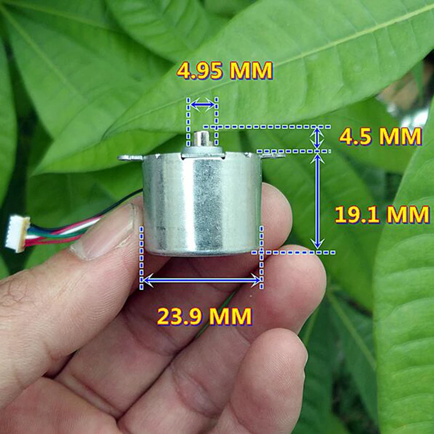 24BYJ DC 5V шаговый двигатель 2 фаза 6 провод шаговый Шестерни угол двигателя: 5,625