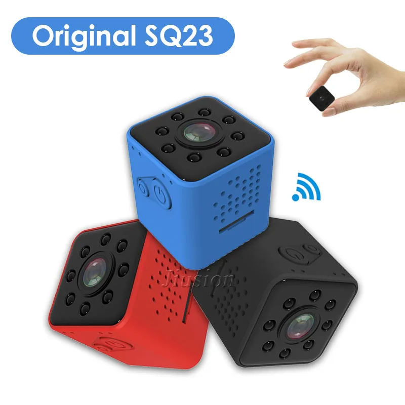 

Original SQ23 Mini WiFi Camera Espia Oculta Full HD 1080P Wireless DV DVR Water-resistance Video Recorder Micro Body Secret Cam