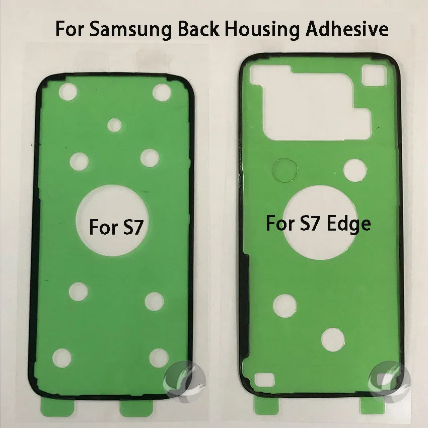 1 шт. задняя крышка клейкая лента для samsung Galaxy S6 S7 Edge S8 S9 S10 Plus Note 5 8 9 крышка батареи