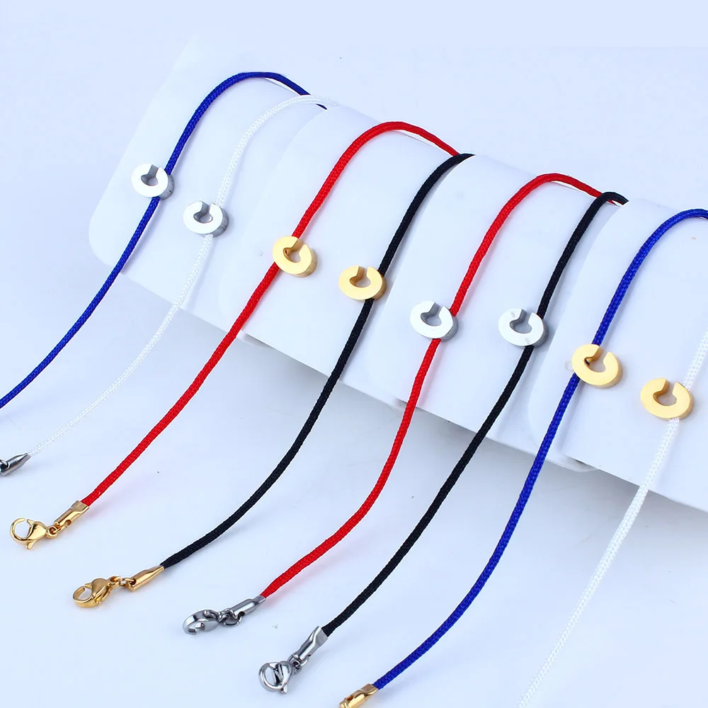 Женский браслет PUN из нержавеющей стали с буквенным принтом ювелирные изделия