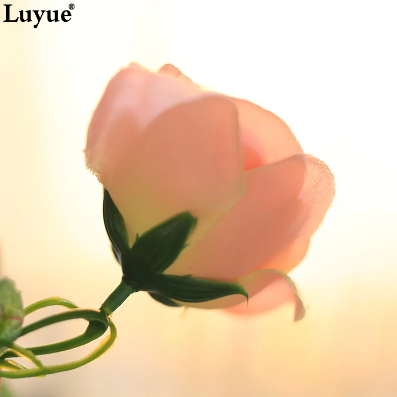 Венок из ротанга Luyue искусственный цветок с головками 2 24 м 16 цветов | Дом и сад