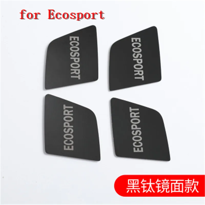 Superior quality Stainless Steel Door plate trimming in car door For Ford Ecosport 2018 Car styling | Автомобили и мотоциклы