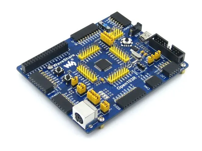 Open103R упаковка B = STM32 плата STM32F103RCT6 STM32F103 ARM Cortex-M3 для разработки + HY32D 3 2 &quotTFT 320x240 LCD 9