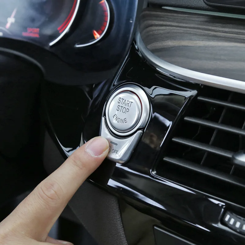 2 шт. для BMW 5 серии G30 G38 528li 530li 2018 кнопка запуска и остановки двигателя автомобиля