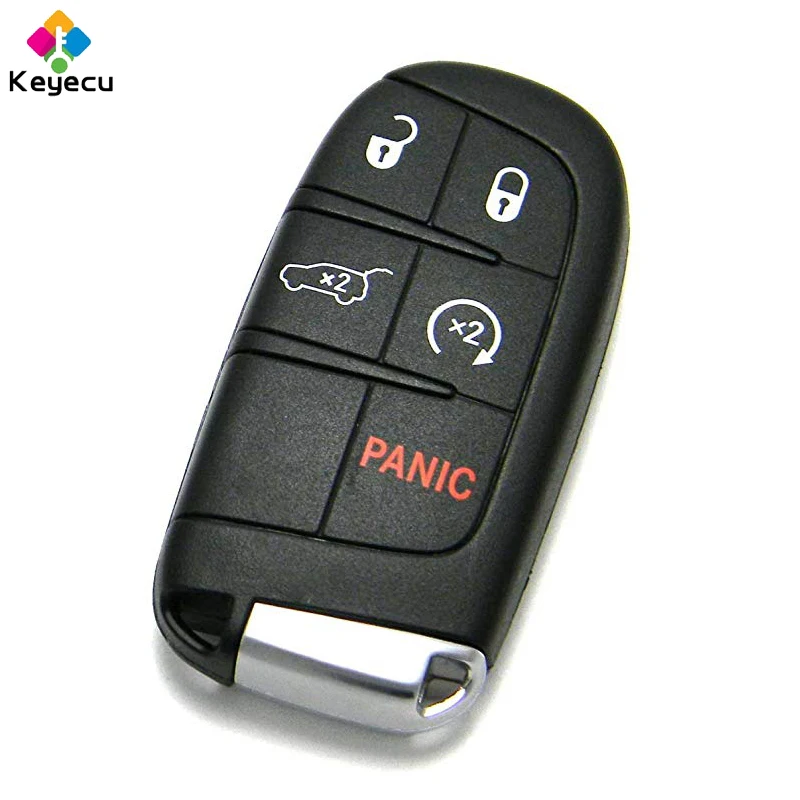 KEYECU OEM смарт ключ без ключа дистанционный 5 кнопок FOB для Jeep Grand Cherokee 2014 2018 FCC ID: M3N