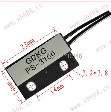 Магнитный датчик переключатель PS-3150 двери магнитный геркон лампы Переключатель
