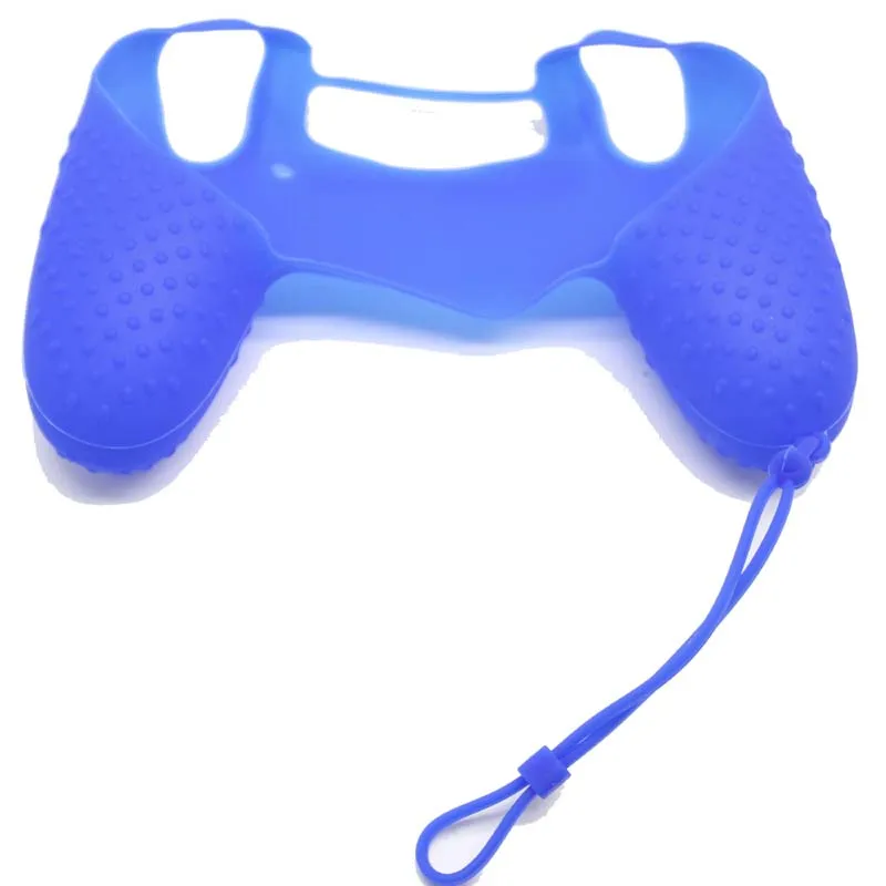Новый чистый цвет силиконовый защитный чехол для PS4 контроллера от китайского