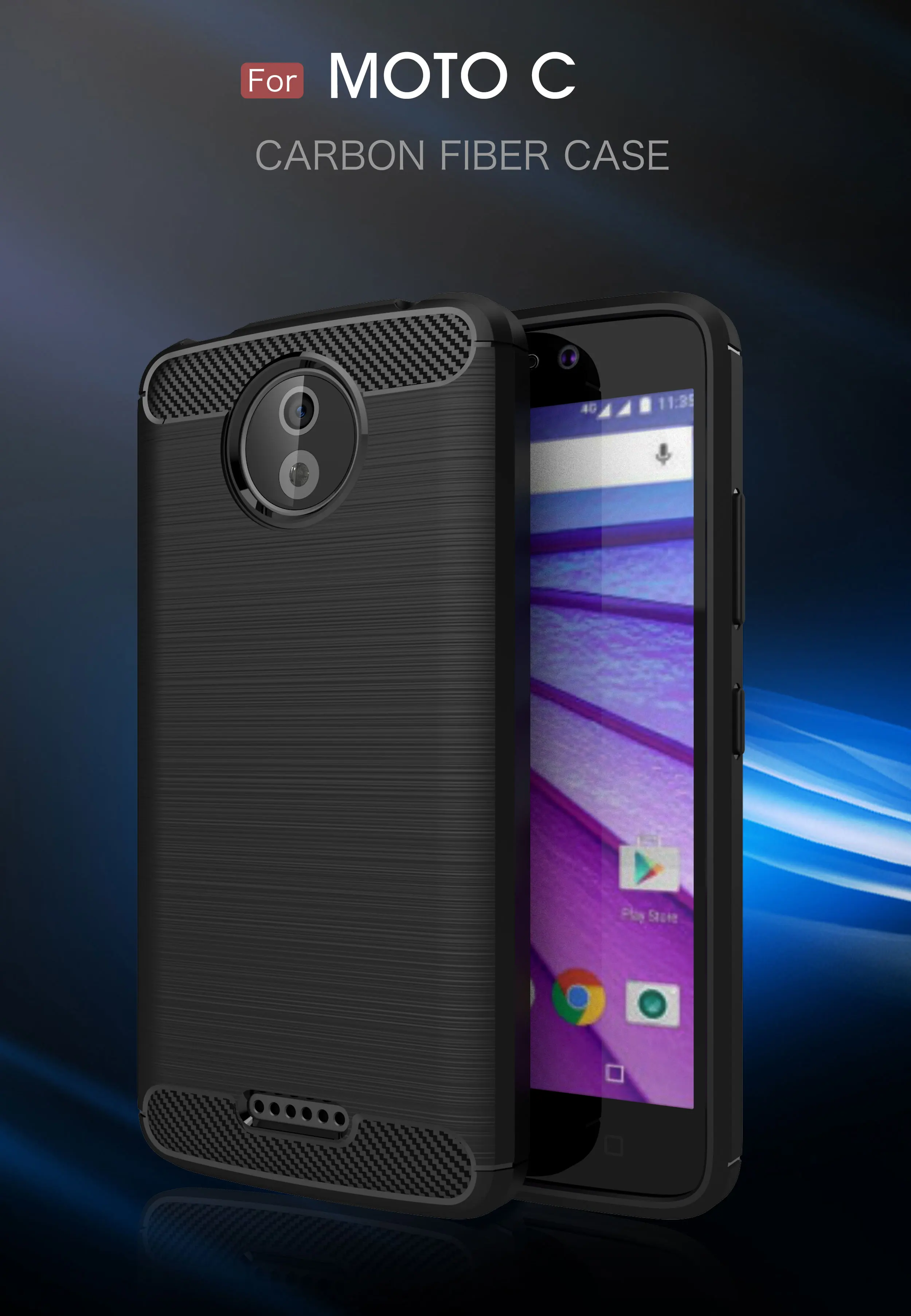Fitted Case For Motorola Moto C MotoC XT1750 XT1756 XT1758 bumper Armor Mobile Phone TPU Cover XT 1750 1756 1758 Soft Cases |