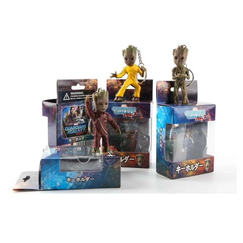 Мстители Детские Грут стражи Галактики человек брелок фигурки Gro кукла figuas Brinquedos