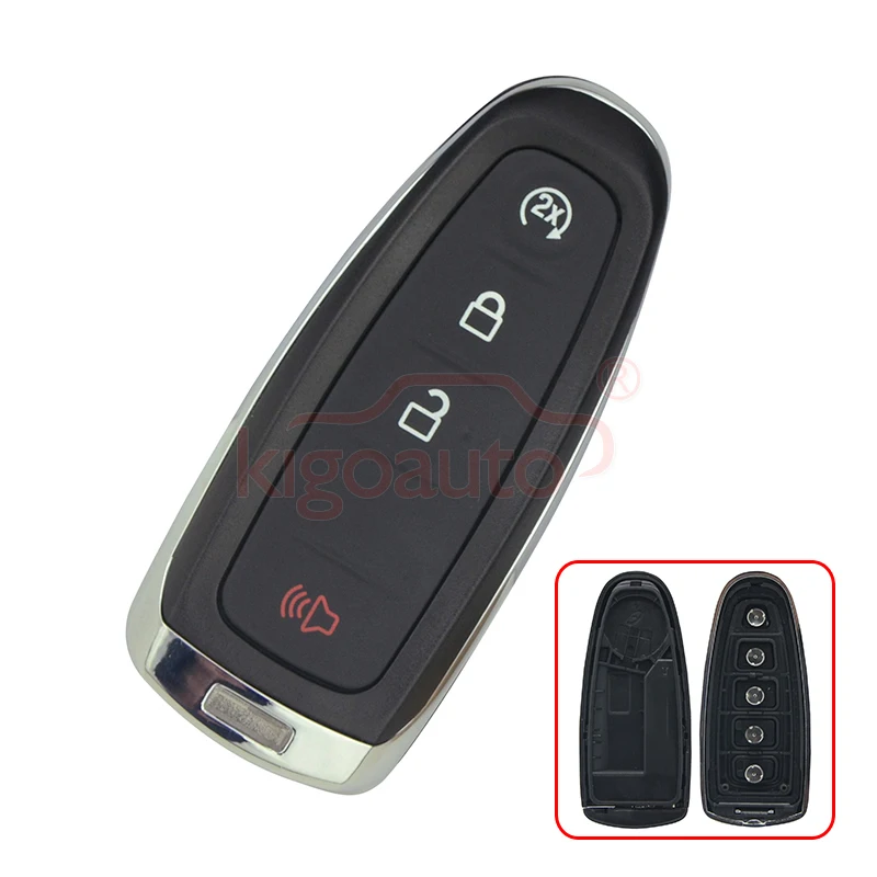 Чехол для смарт ключей M3N5WY8609 с 4 кнопками Ford Edge Explorer Focus Escape Taurus kigoauto|buttons buttons|button