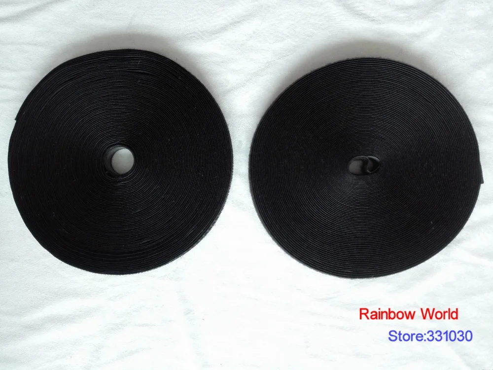 1 # черная застежка волшебная лента с крючком и петлей тканевые сумки одежда