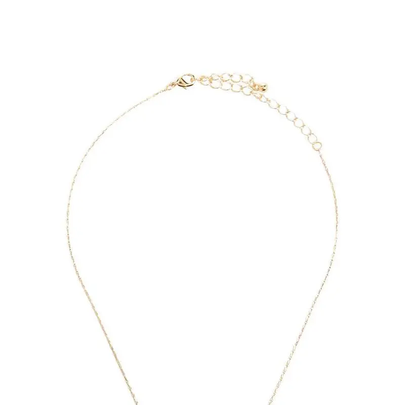 Крошечное ожерелье с кулоном из фианита женская бижутерия 2018 вечерняя цепочка до