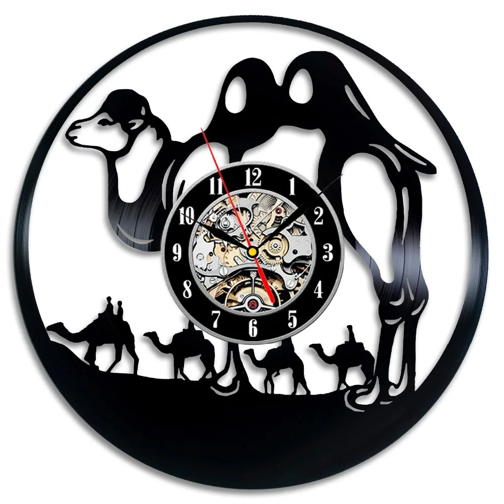 Модные настенные часы в стиле верблюжьего животного украсьте свой дом