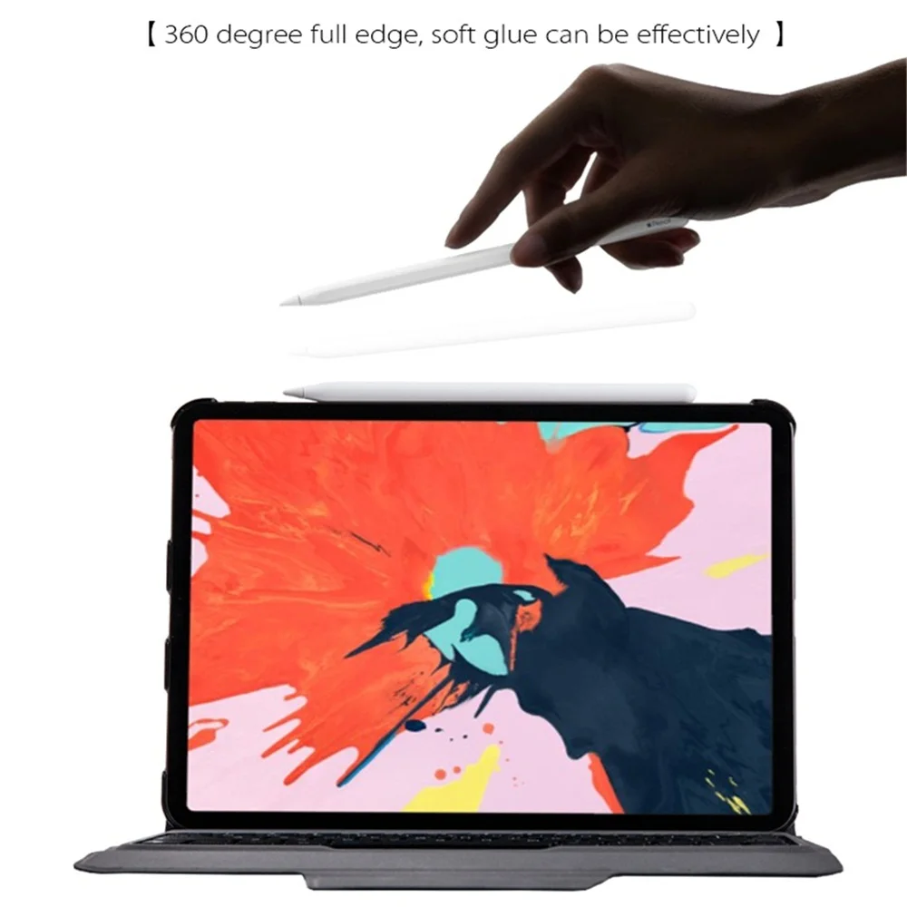 Kemile ультра тонкий чехол-клавиатура для iPad 9,7 / Pro 9,7 Air 9,7 для mini 5 7,9 дюймов для iPad Air 3 10,5 Pro 11 12,9 чехол