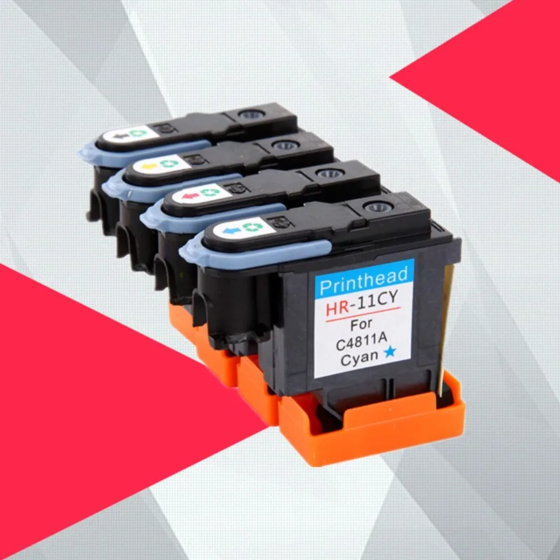 Печатающая головка совместима с hp 11 печатающая для hp11 Designjet 70 100 110 500 510 500PS C4810A C4811A