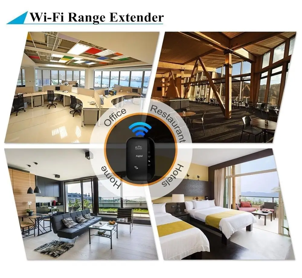 Беспроводной WiFi ретранслятор Wifi удлинитель 300 Мбит/с усилитель 802.11N/B/G Wi fi Reapeter