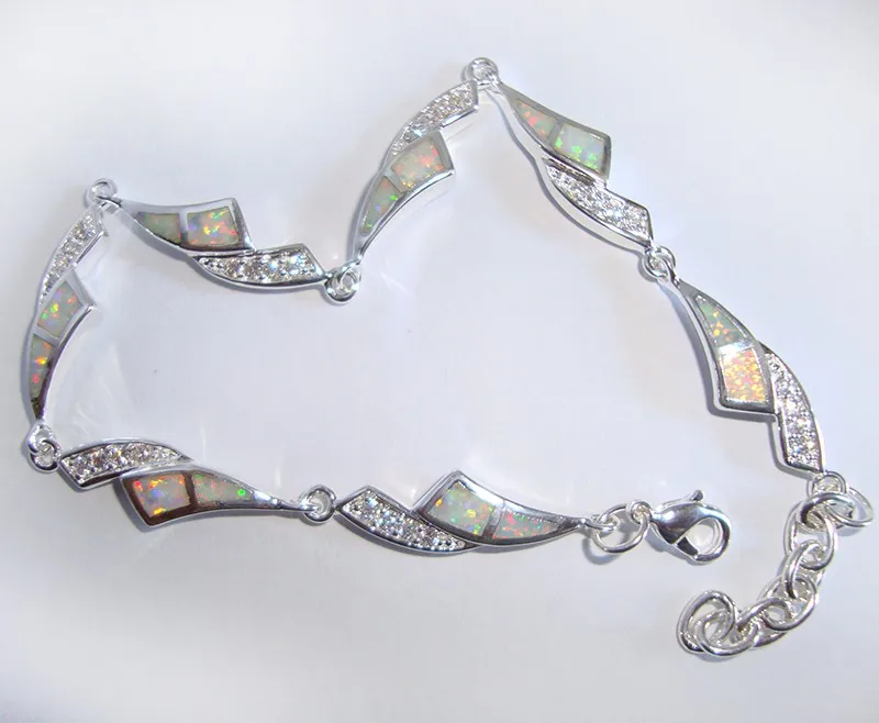 SZ0015 новые браслеты с белым опалом модные ювелирные для женщин | Украшения и