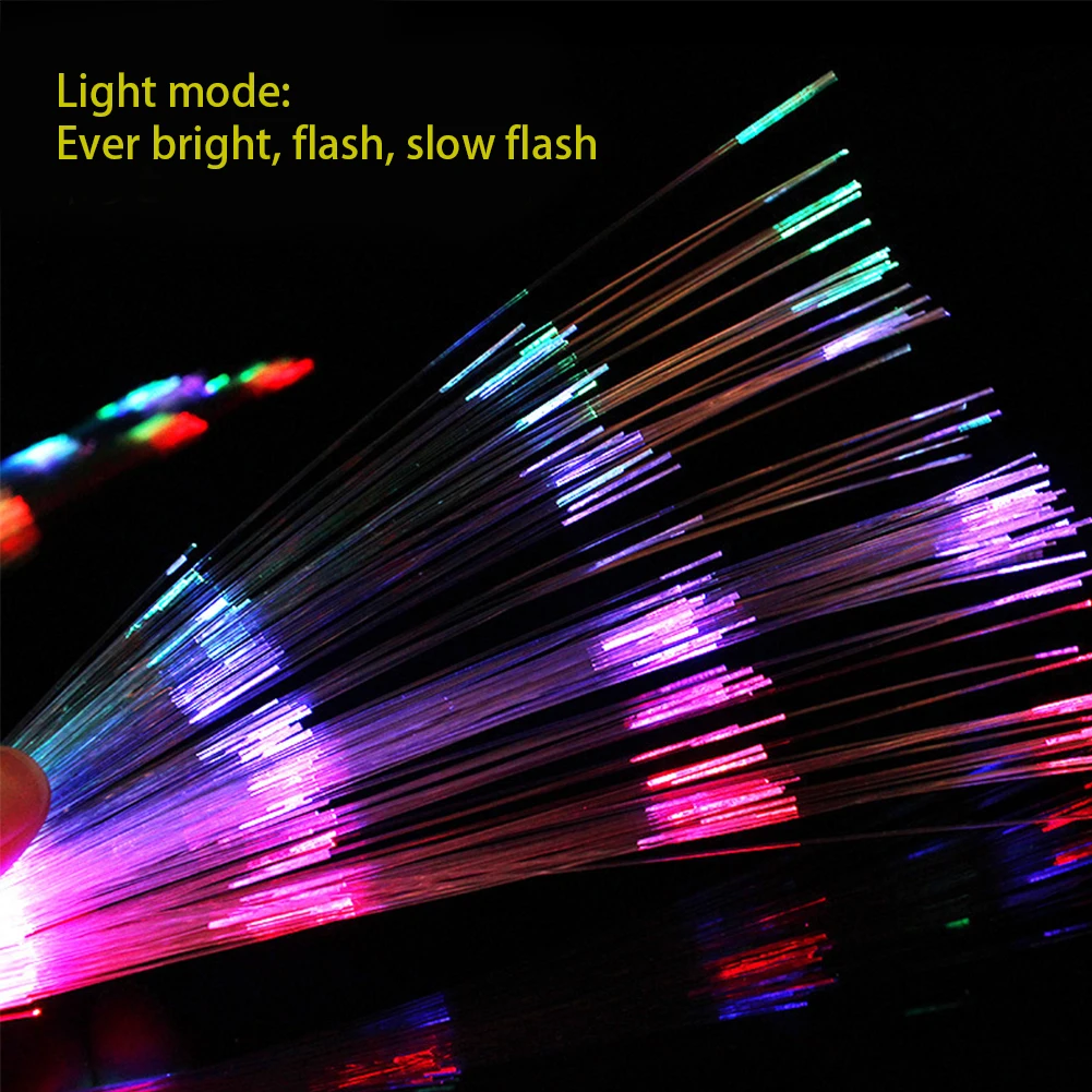 Клубные праздничные волоконно-оптические шоу светящиеся палочки легкие