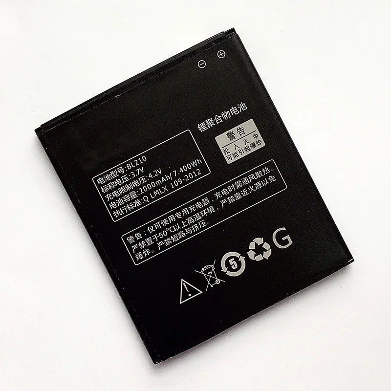 CUUSEY новейший высококачественный BL210 для Lenovo A536 A606 S820 S820E A750E A770E A656 A766 A658T S650 2000 мАч |